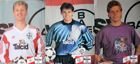 3 Zdjęcia Piłkarze Bayer Leverkusen 1992-1993 z oryginalnymi autografami