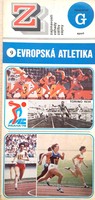 Informator Europejska lekkoatletyka Praga 1978 (Czechosłowacja)