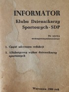 Informator Klubu Dziennikarzy Sportowych SDP