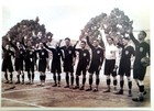 Pocztówka Reprezentacja Portugalii 1925 - pierwsze zwycięstwo