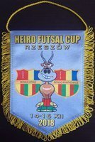 Proporczyk turniej Heiro Futsal Cup Rzeszów  14-16.12.2018
