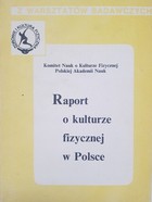 Raport o kulturze fizycznej w Polsce
