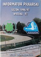Stal Rzeszów. Informator Piłkarski Wiosna'97